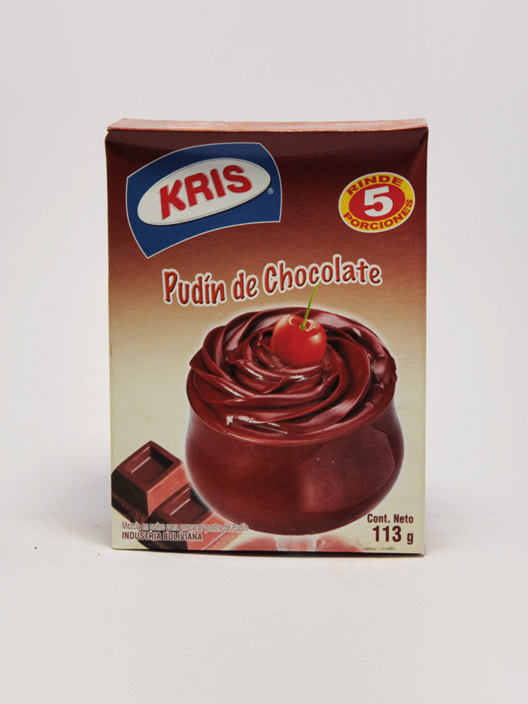 Pudín Chocolate Kris 113 Gr.