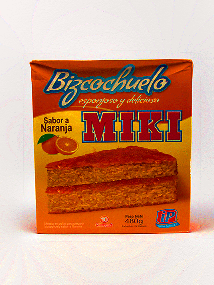 Biscocho de Naranja Miki 480 Gr.