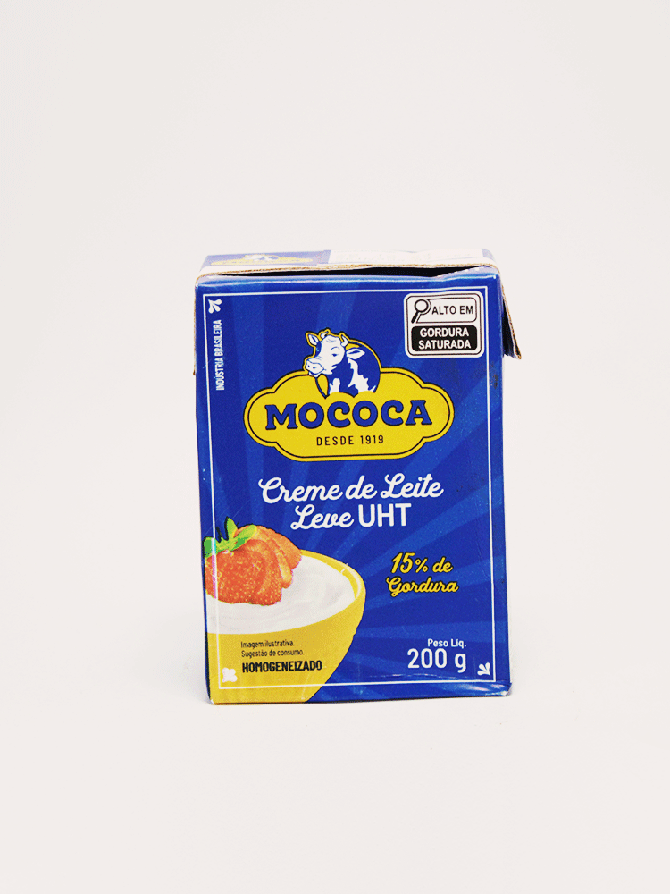 Crema de Leite Mococa 200 Gr.