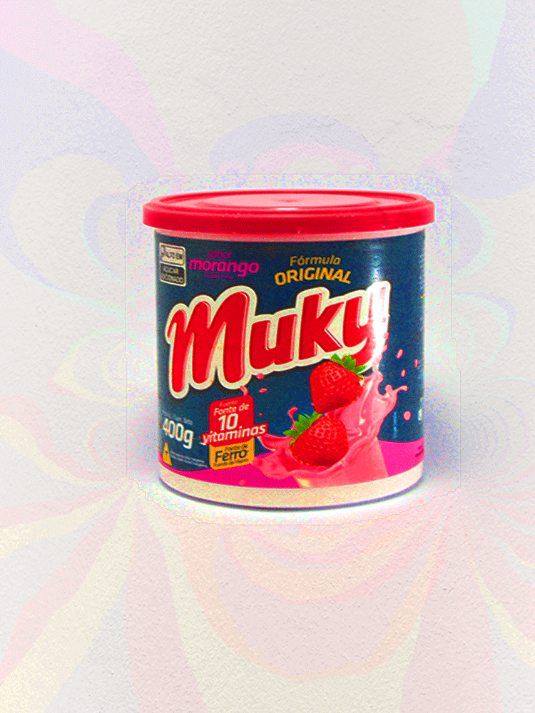 Chocolate Muky Morango 400 Gr.
