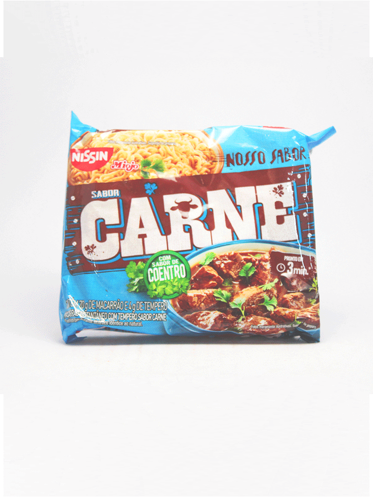 Ramen Carne Nissin 70 Gr.