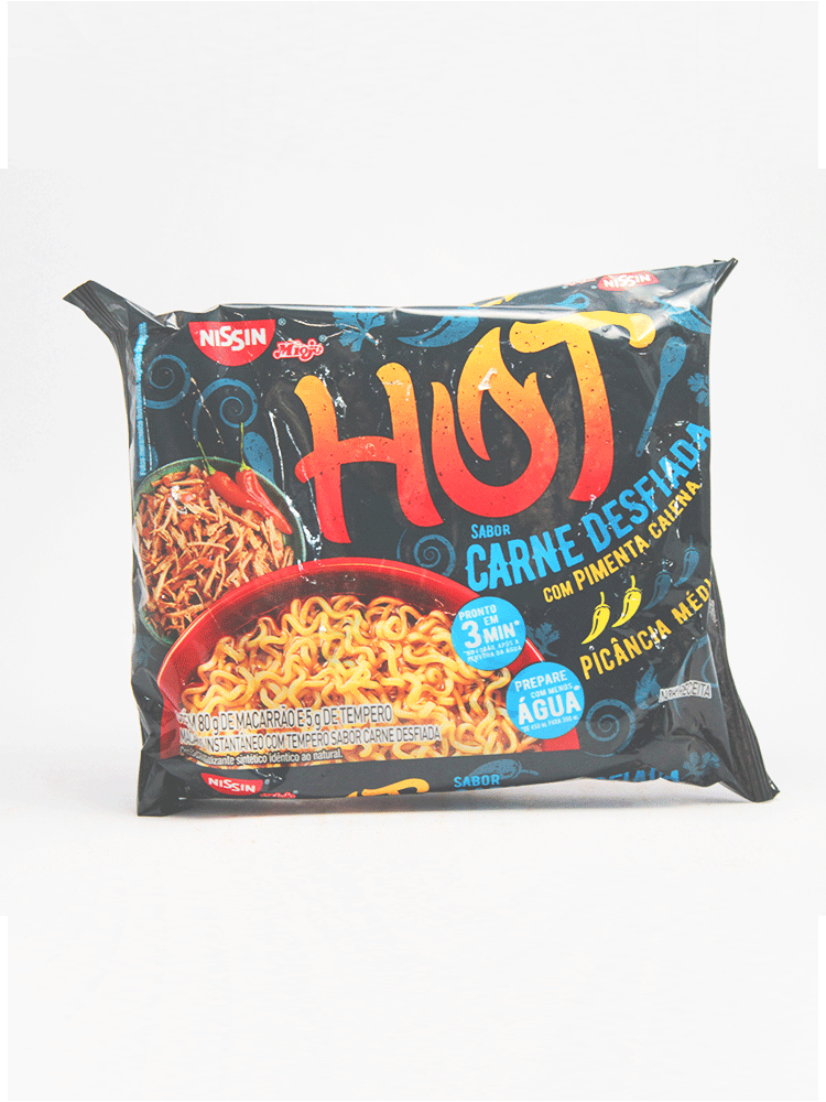 Ramen Carne Desafinada Nissin 80 Gr.