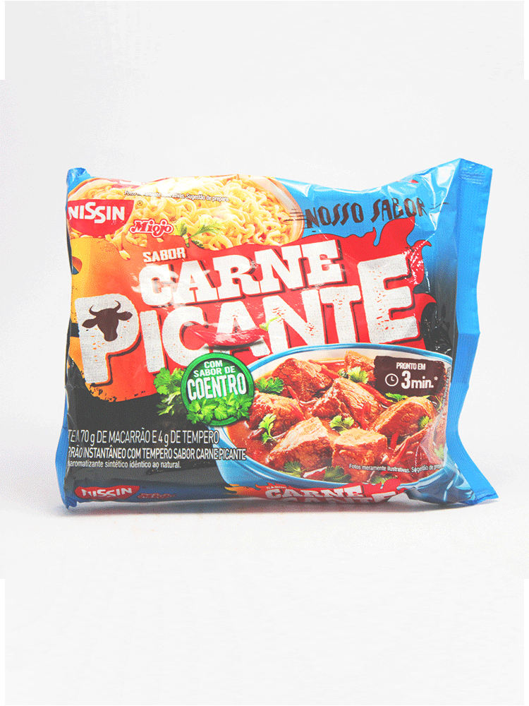 Ramen Galinha Picante Nissin 70 Gr.