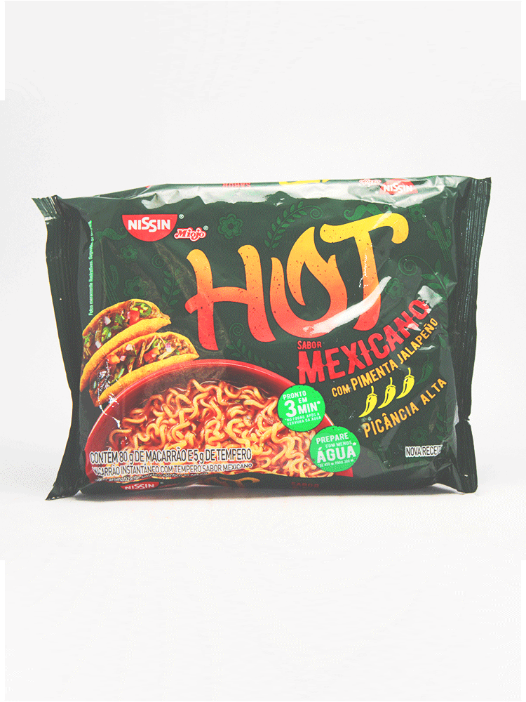 Ramen Hot: Mexicano Nissin 80 Gr.