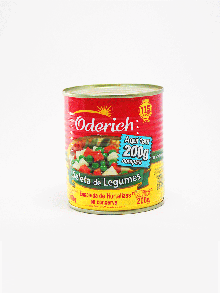 Ensalada de Hortalizas Oderich 300 Gr.