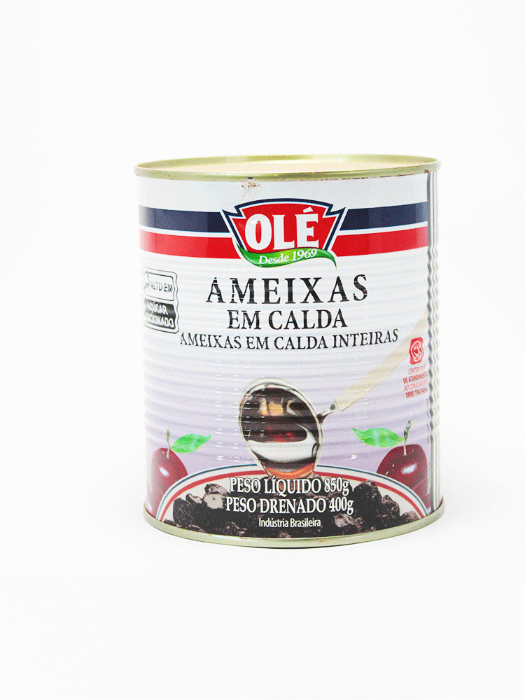 Ameixas en Calda Olé 850 Gr.