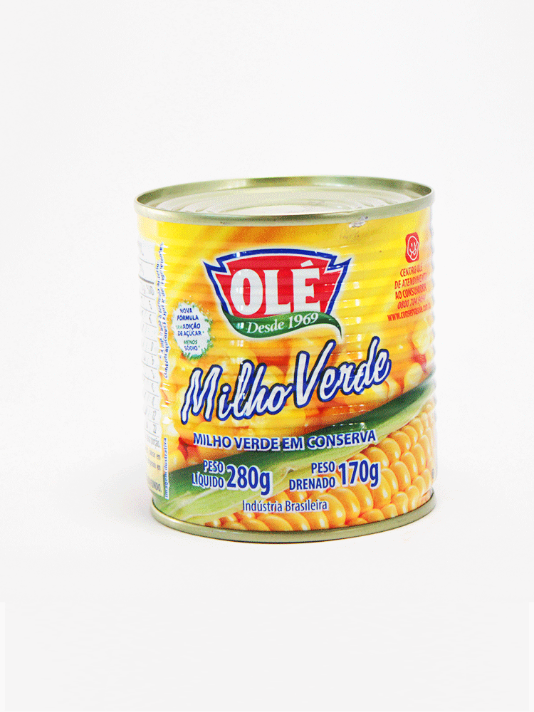 Milho Verde en conserva Olé 280 Gr.