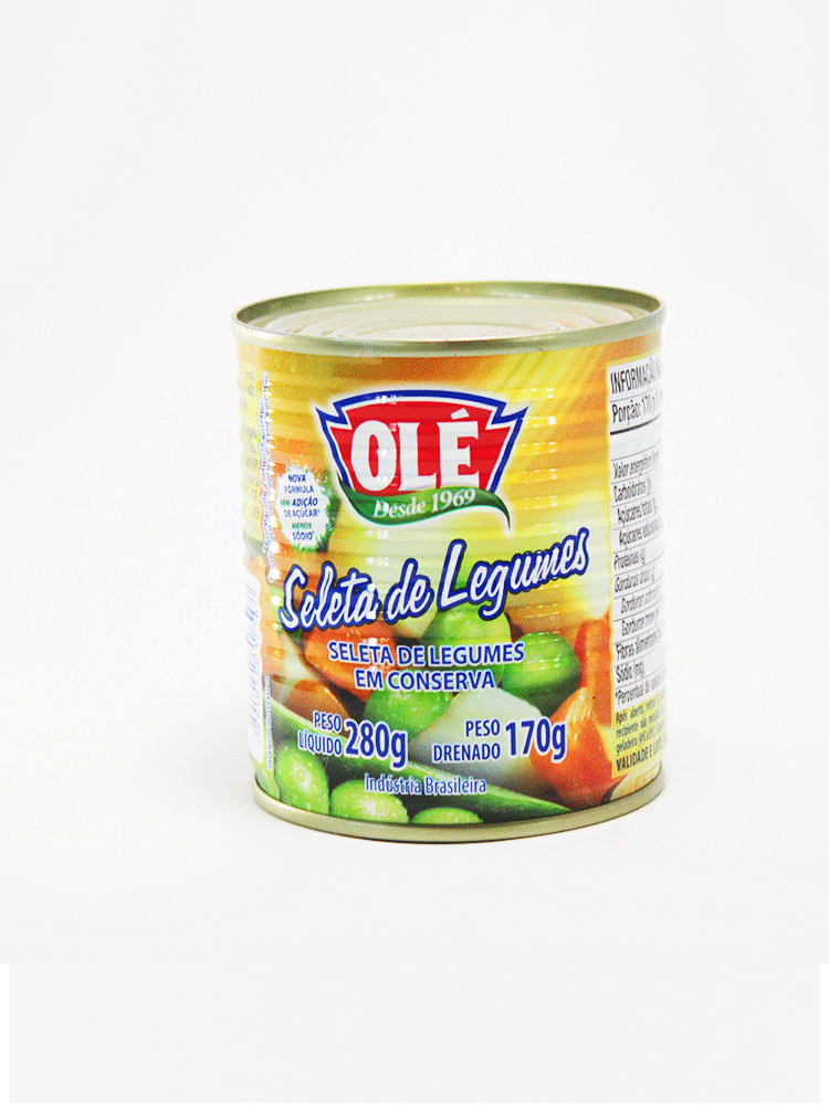 Seleta de legumes en conserva Olé 280 Gr.