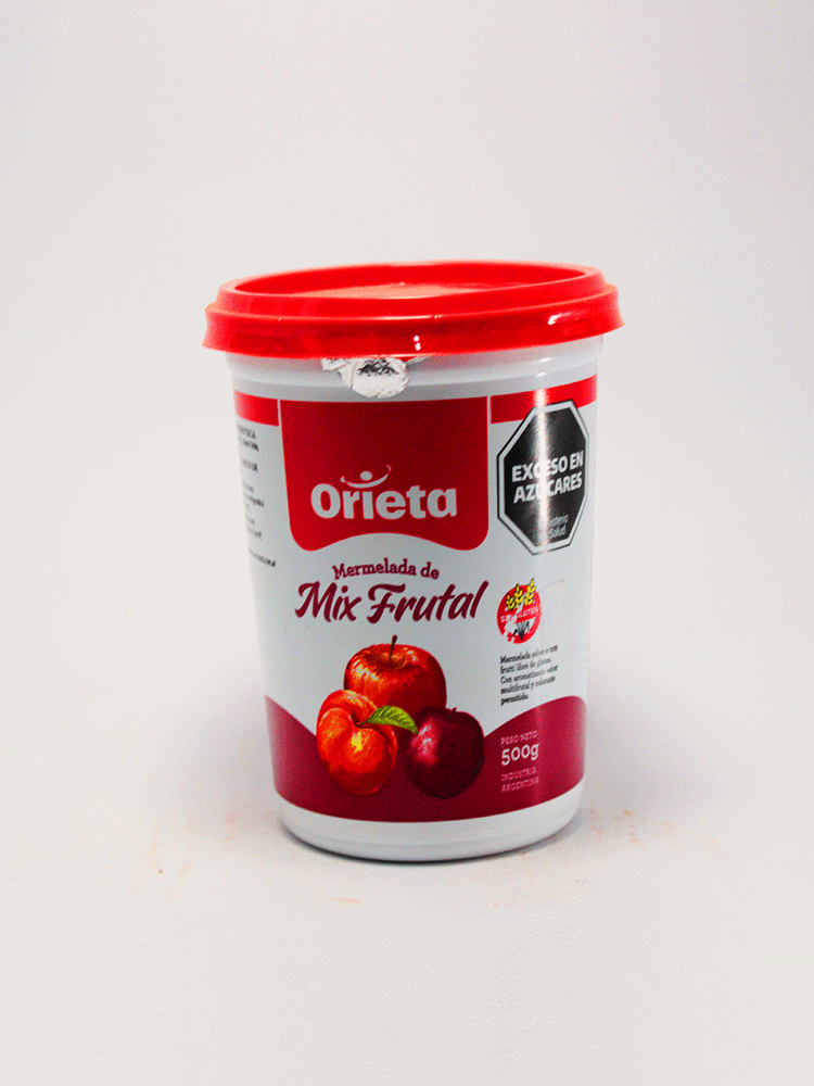Mermelada Mix Frutal Orieta 500 Gr.
