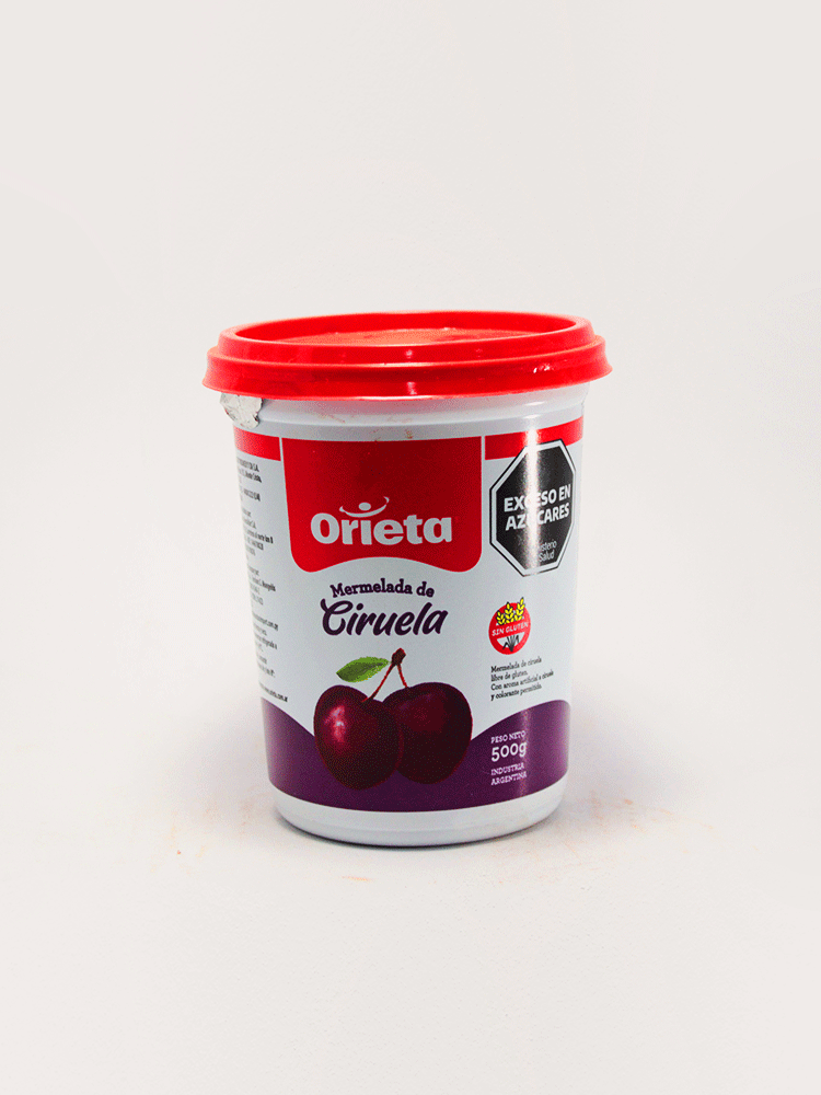 Mermelada Ciruela Orieta 500 Gr.