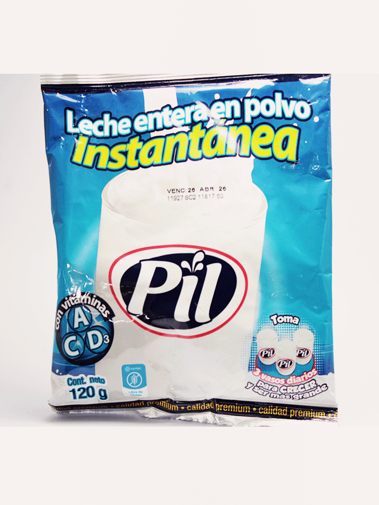 Leche Instantánea en Polvo Pil 120 Gr.