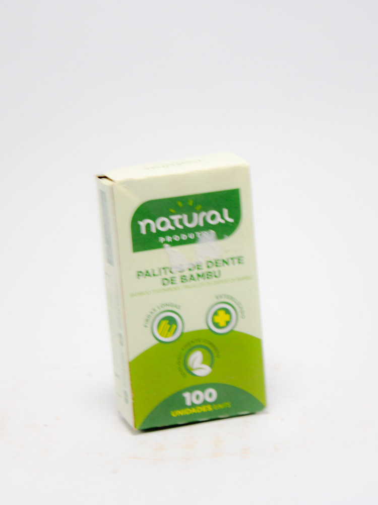 Palito de diente Natural 100 Unidades