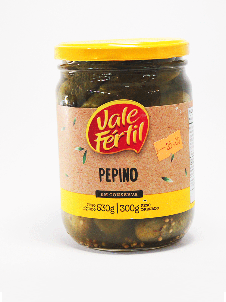 Pepino Vale Fértil 530 Gr.