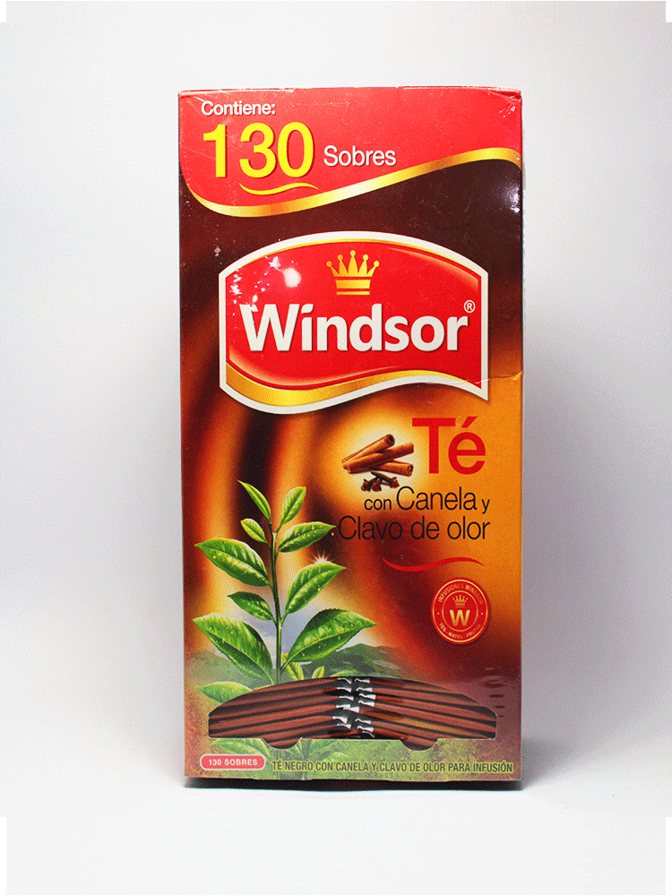 Windsor Te con Canela y Clavo 130 Sobres