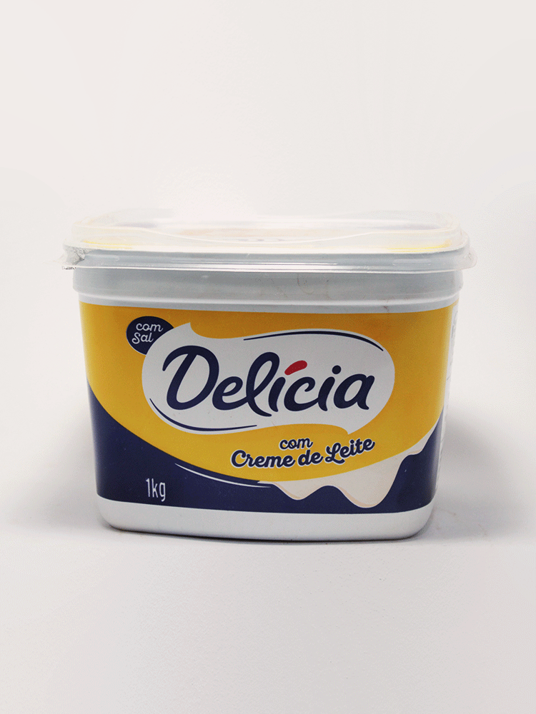 Mantequilla Delícia com crema de Leite 1 Kg.