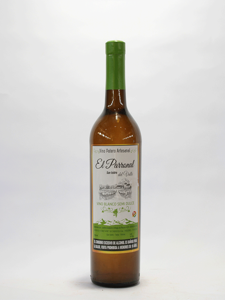 Vino Blanco Semidulce El Parronal 750 ml