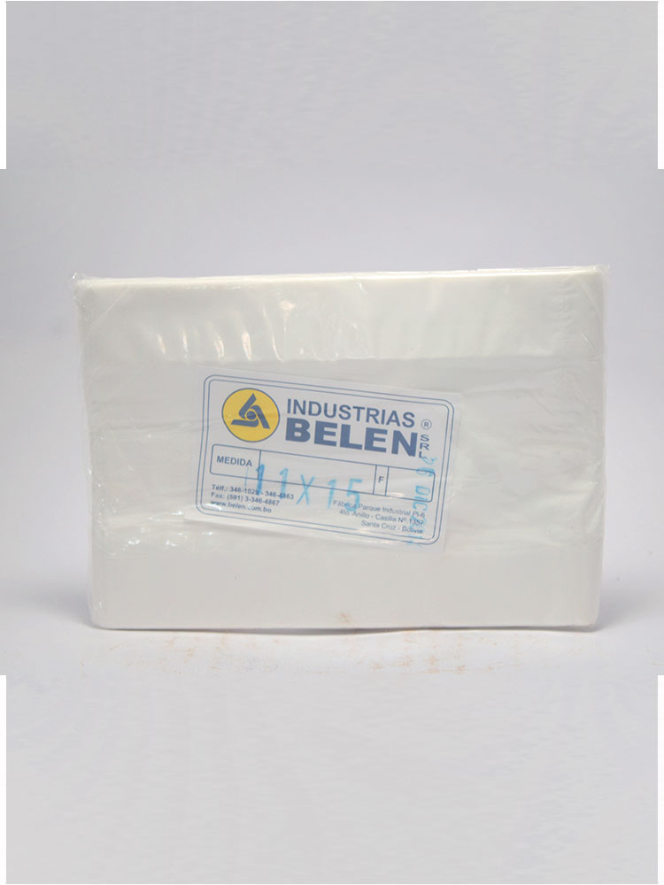 Bolsa 11x15 Belen 100 Unidades