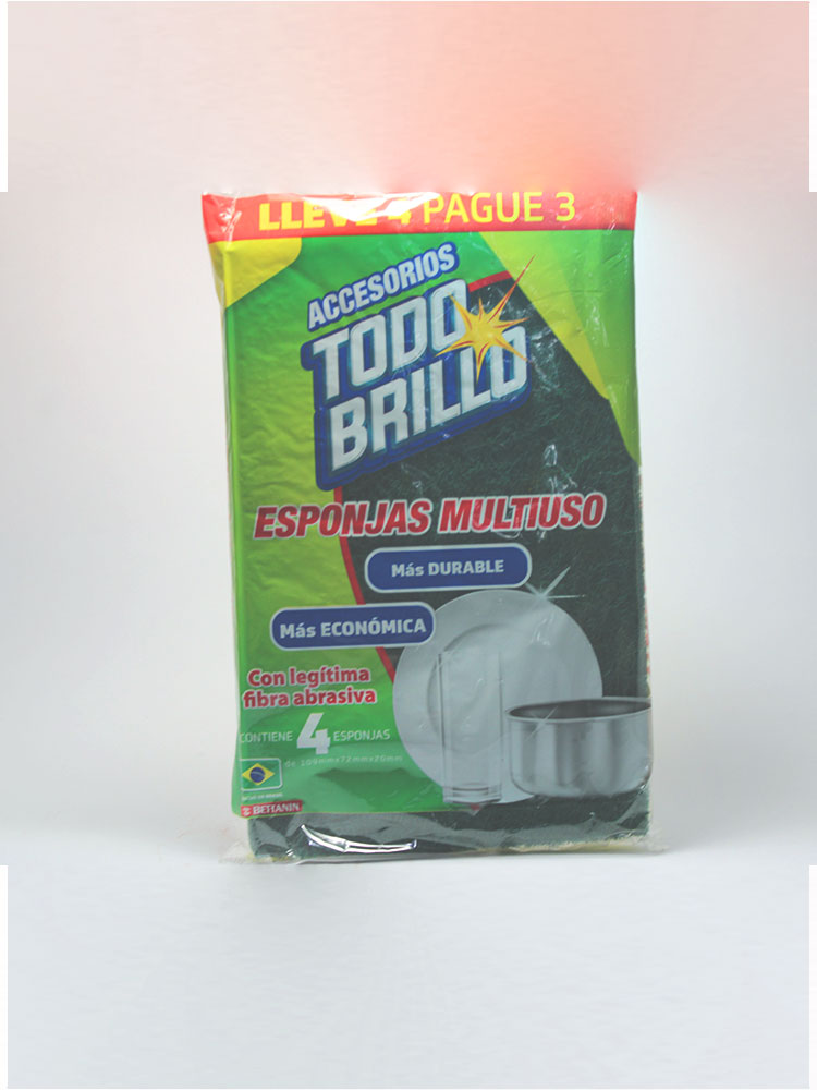 Esponja Multiusos Todo Brillo