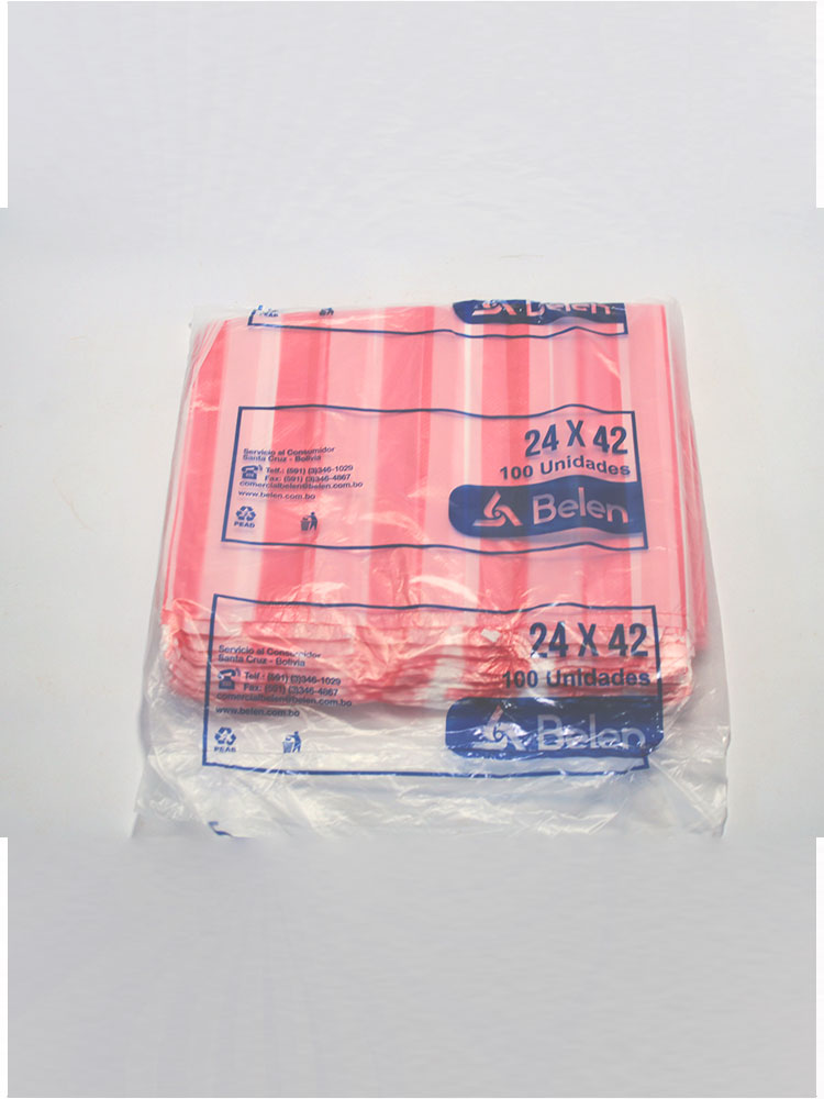 Bolsa 24x42 Belen 100 Unidades