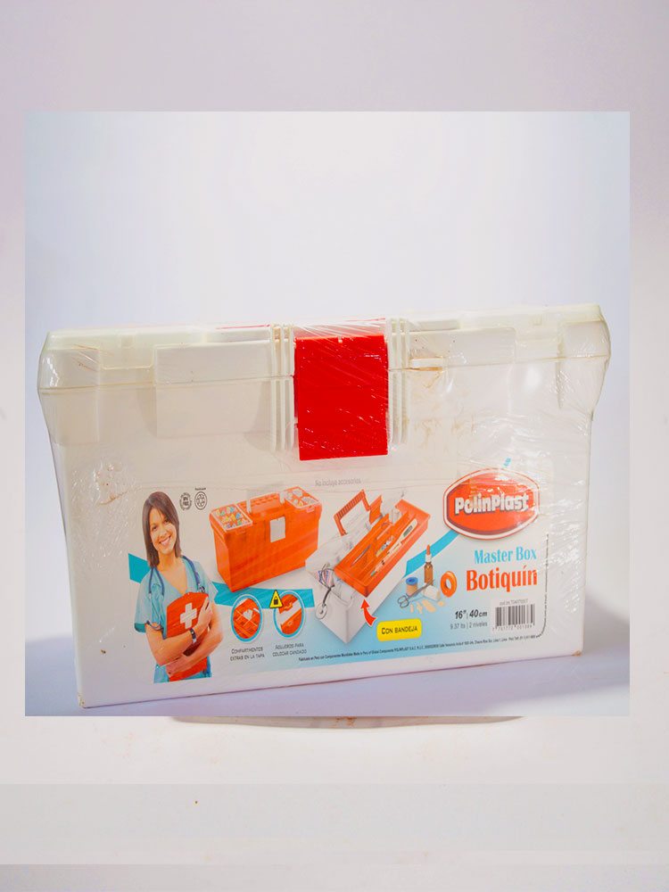 Botiquín 40 cm 2 Niveles Polin Plast