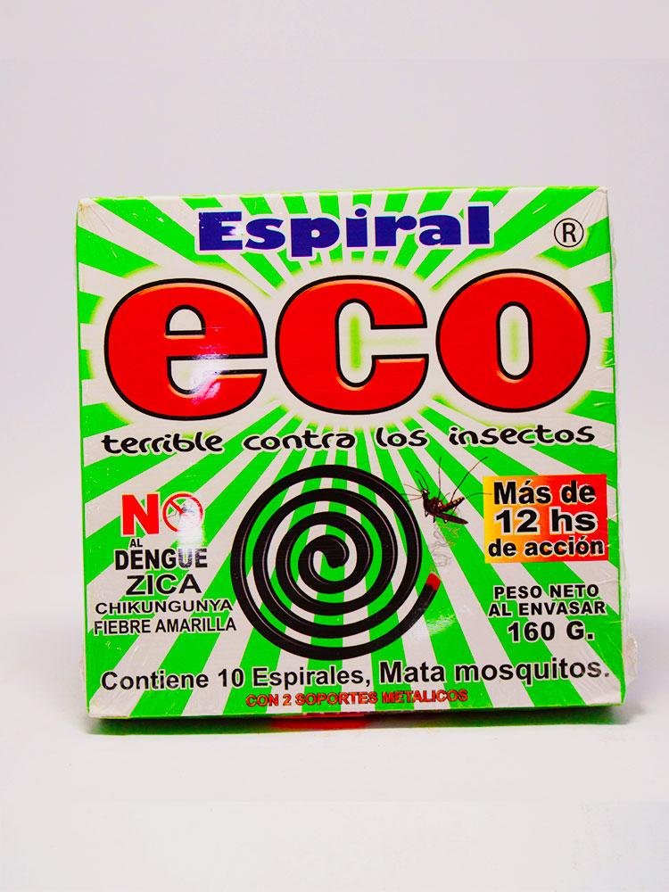 Insecticida Eco Espiral 10 Unidades