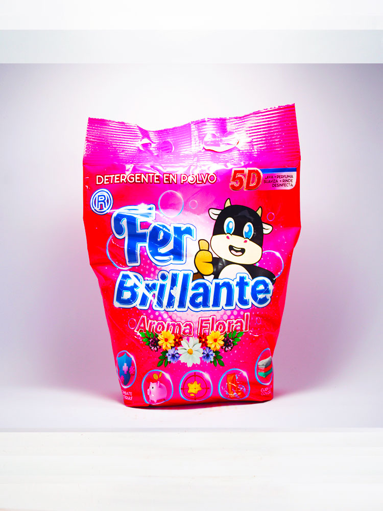 FER-BRILLANTE-FLORAL-3.8GK Detergente floral Fer Brillante 700 Gr.