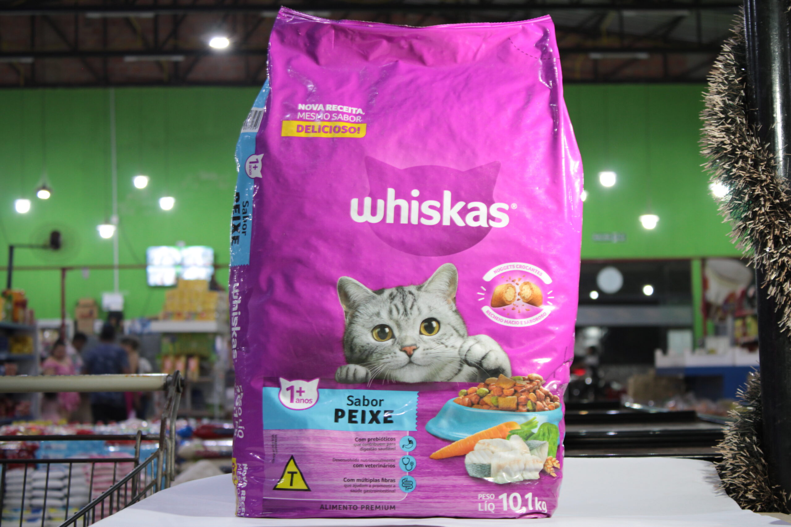 Alimento Balanceado para Gatos Nuggets Pescado Whiskas por KILO