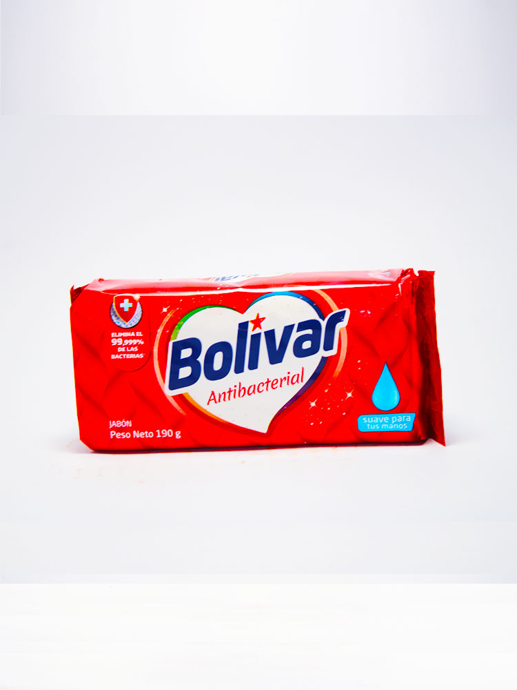 Jabón Bolívar Antibacterial 190 Gr.