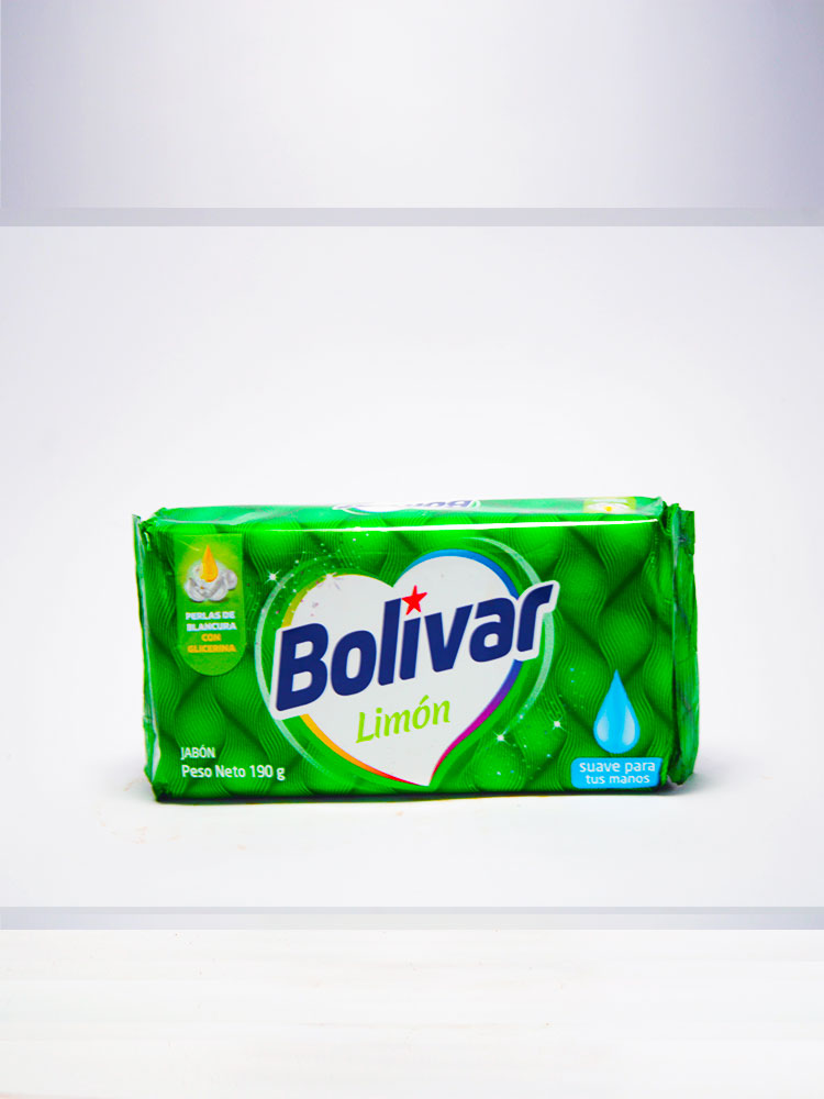 Jabón Bolívar Limón 190 Gr.