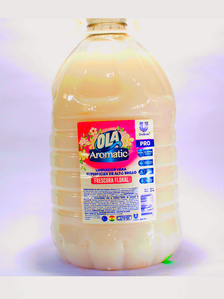 OLA-AROMATIC-5L-FRESCURA-FLORAR Limpiador Desinfectante Frescura Floral Ola 5 Lt.
