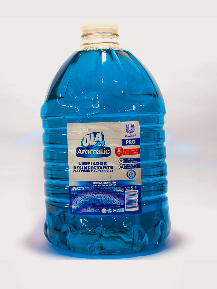 OLA-AROMATIC-5L-PRO Limpiador Desinfectante Brisa Marina Ola 5 Lt.