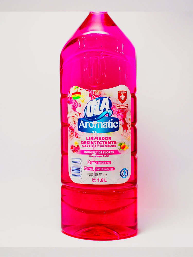 Limpiador Desinfectante Ola Bouquet de Flores 1.8 Lt.