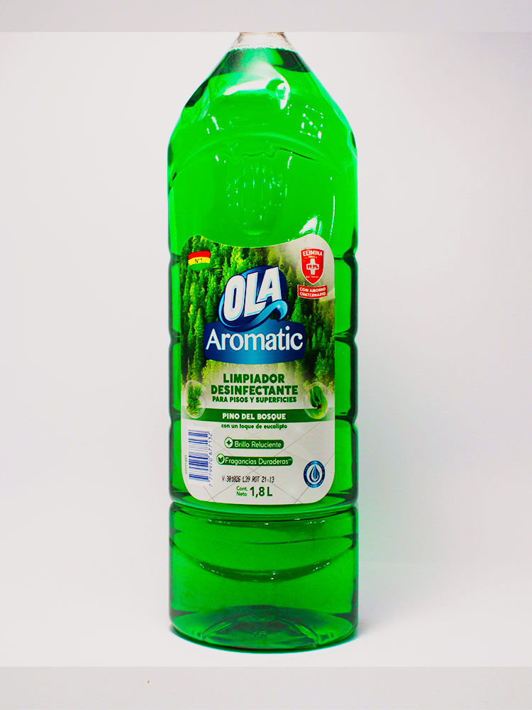 Limpiador Desinfectante Ola Pino del Bosque 1.8 Lt.