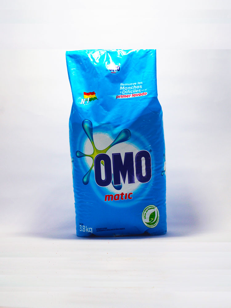 Detergente Matic OMO 3.8 Kg.