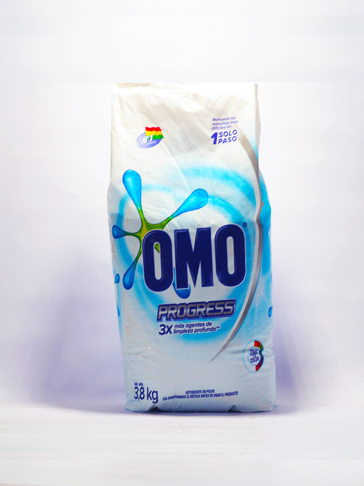 Detergente Progress OMO 3.8 Kg.