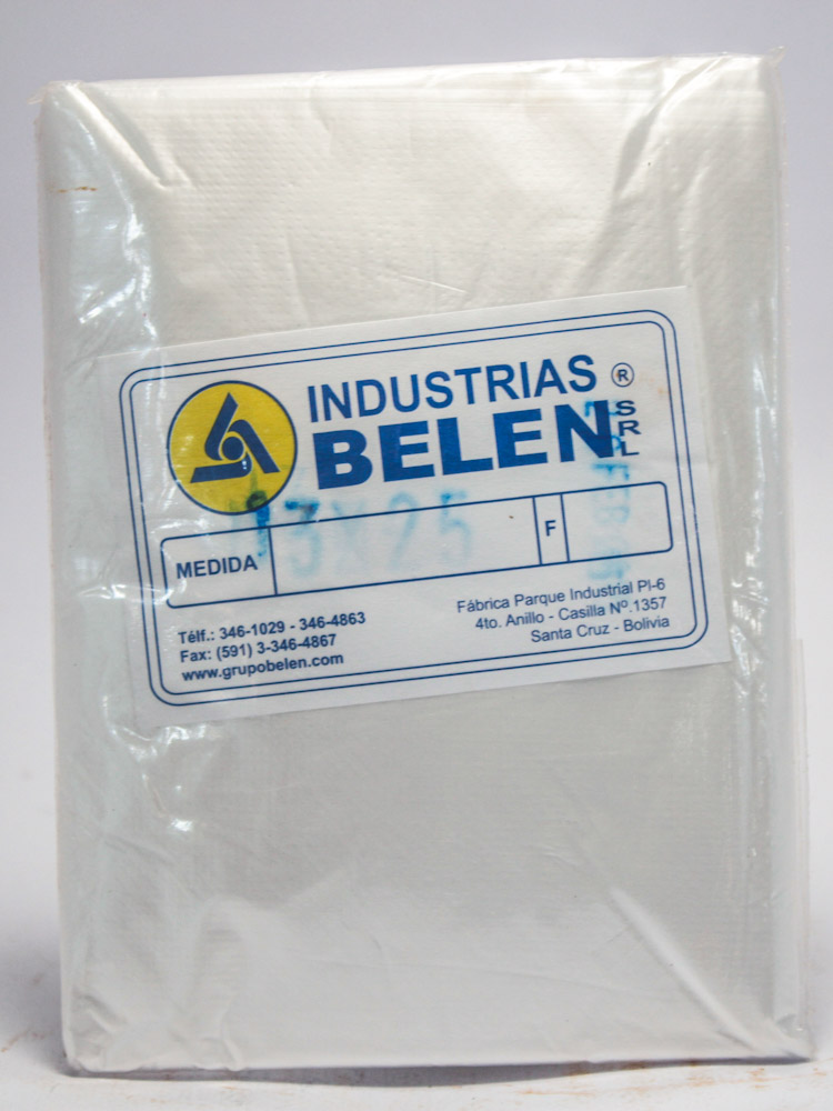 Bolsa Transparente 13x25