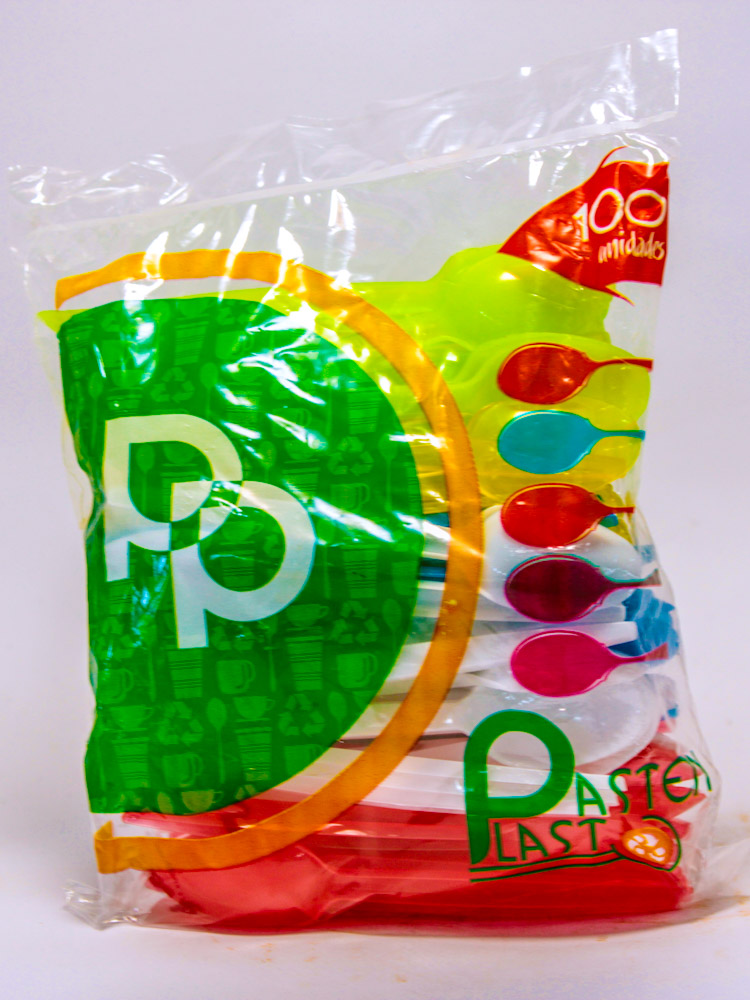 Cucharitas Pasten Plast 100 Unidades