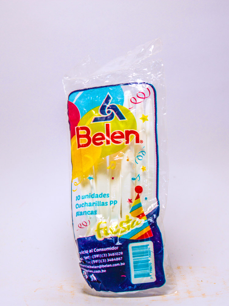 Cucharitas PP Belen 10 Unidades