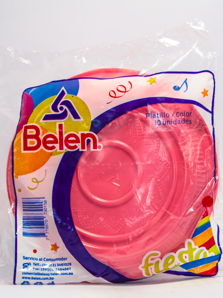 Platillo Belen 10 Unidades