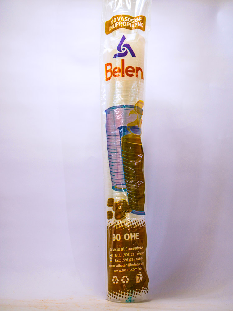 Vasos OHE Belén 100 Unidades