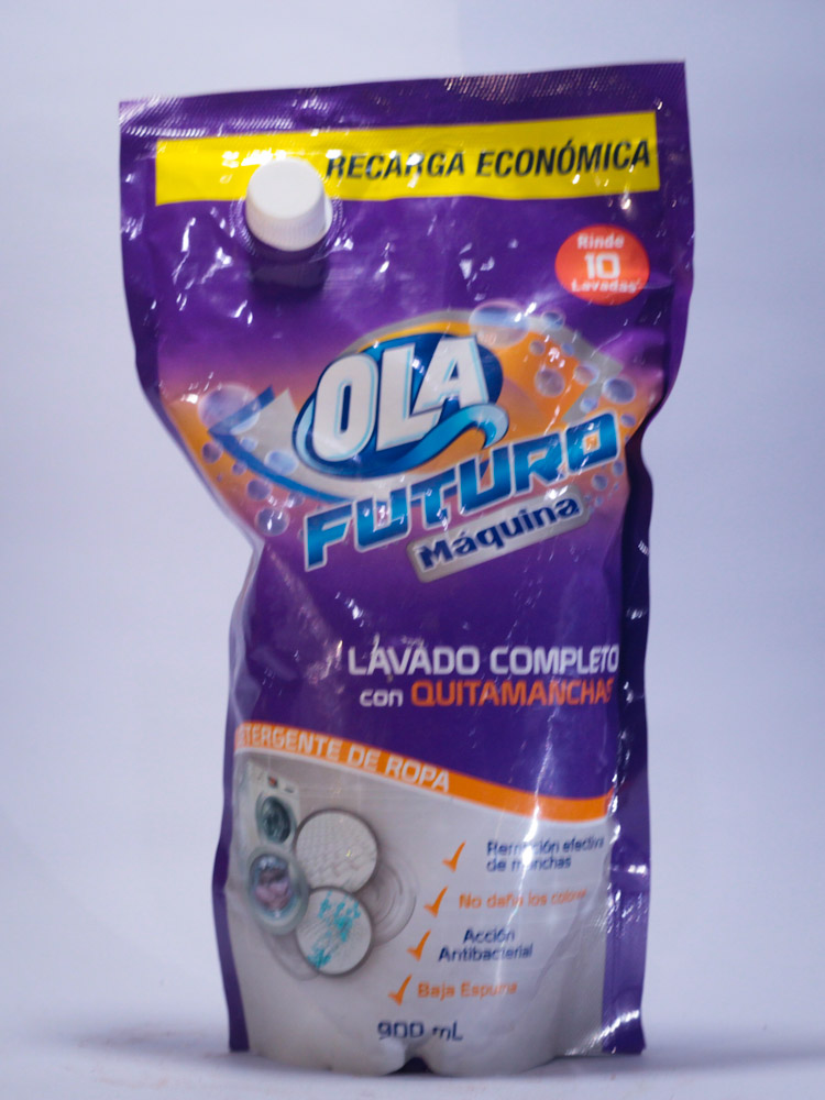 Detergente Futuro Máquina Ola 800 Ml.