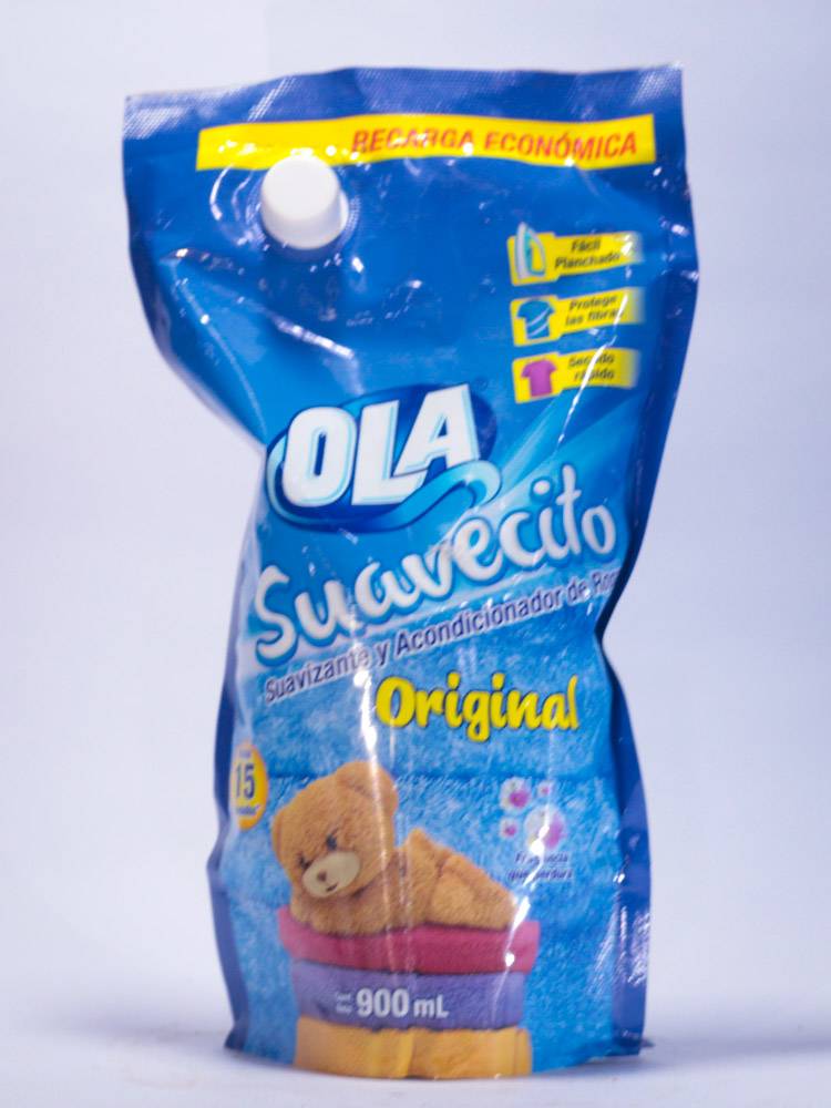 Suavizante de Ropa Original Ola 900 Ml.