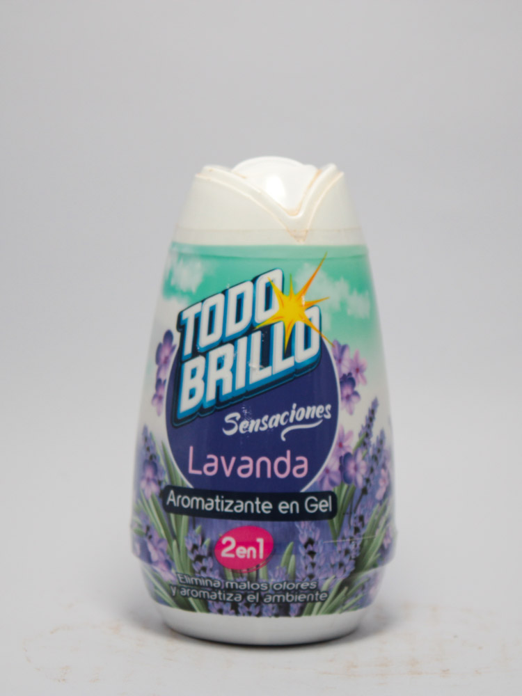 Aromatizante en Gel Lavanda Todo Brillo 190 Ml.