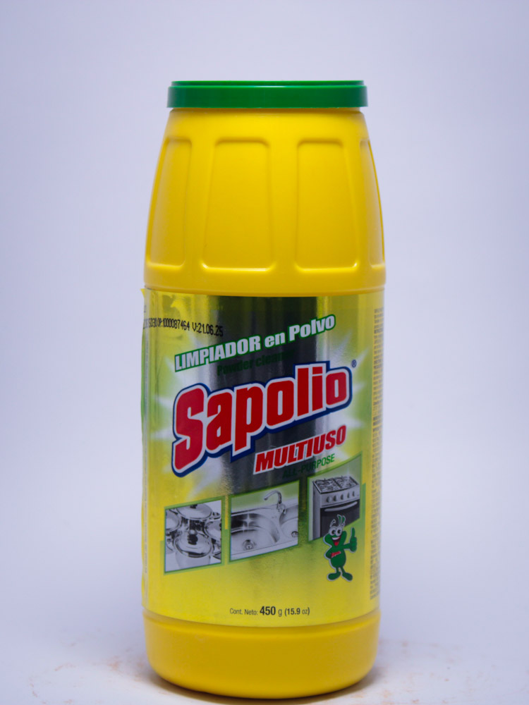 Limpiador en Polvo Multiusos Sapolio 450 Gr.