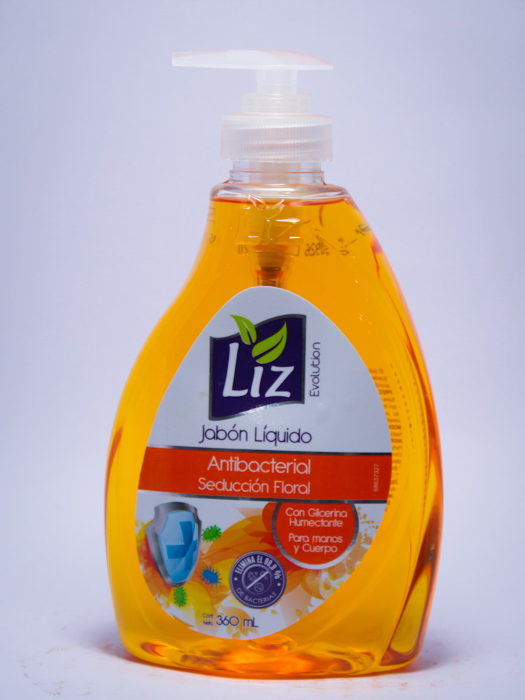 Jabón Líquido Floral Liz 360 Ml.