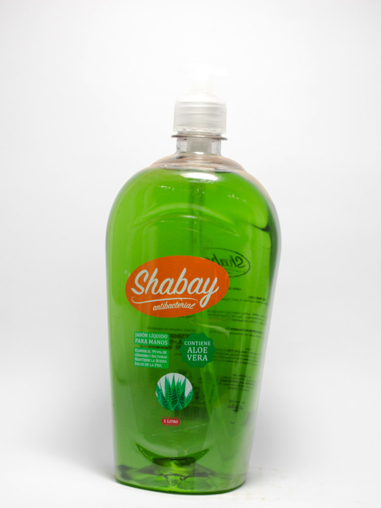 Jabón para Manos con Aloe Vera Shabay 1 Lt.