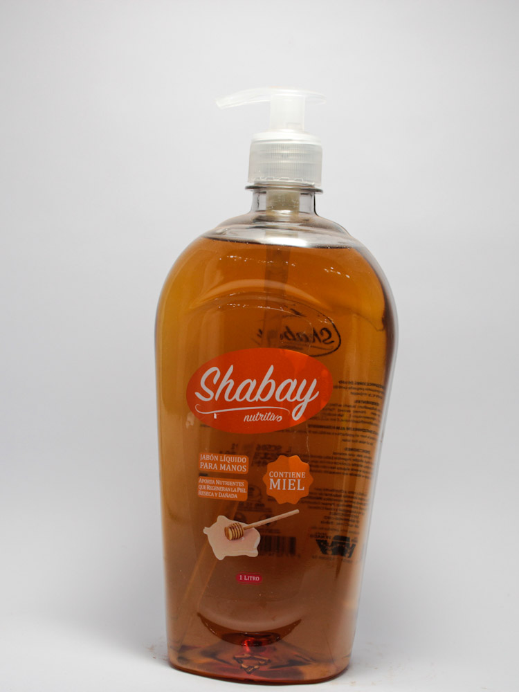 Jabón para Manos con Miel Shabay 1 Lt.