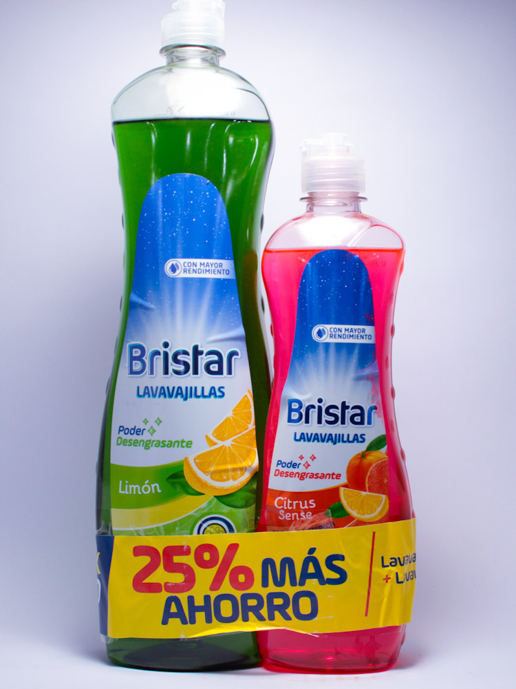 Lavavajillas Limón Bristar 1050 830 Ml.