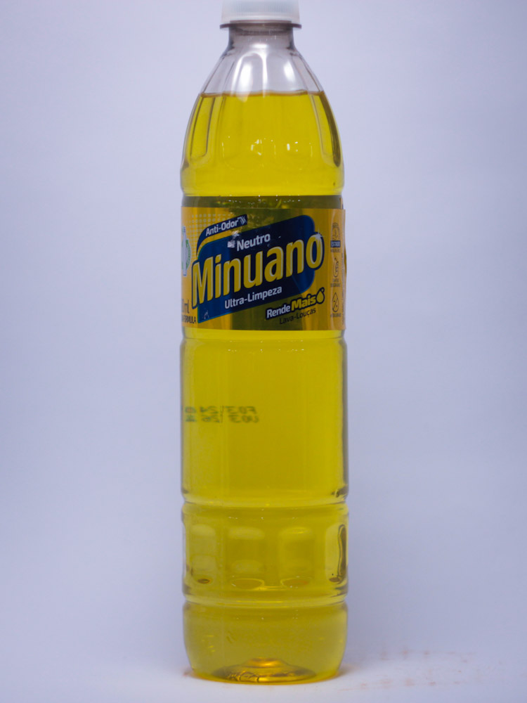 Detergente Lavaplatos Neutro Minuano 500 Ml.