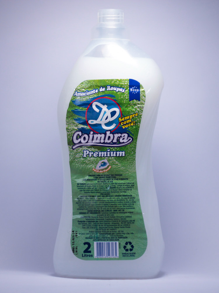Amaciante de Ropa Premium Coimbra 2 Lt.